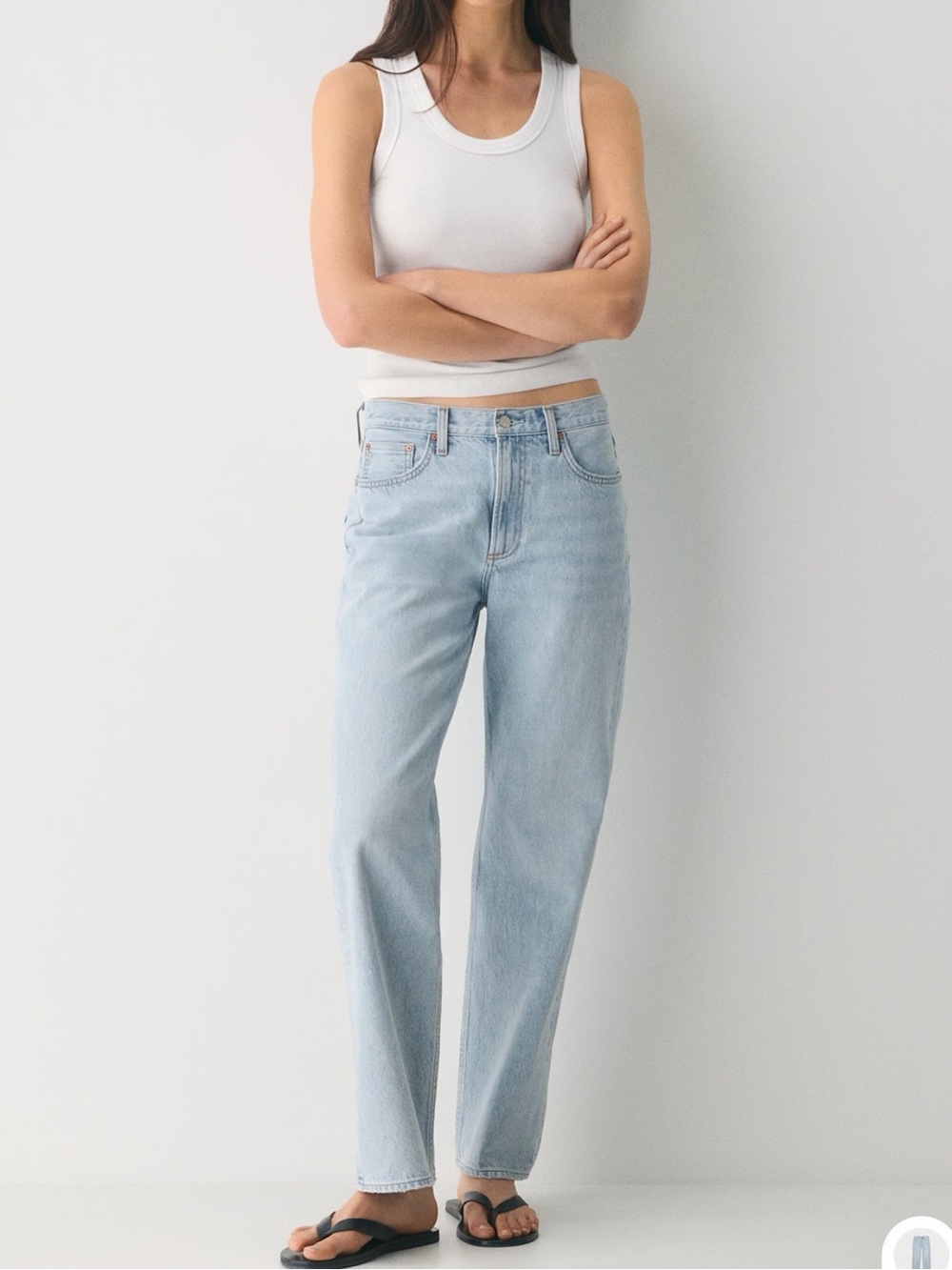 Aritzia Denim forum the 90s iggy lo-rise baggy jeans